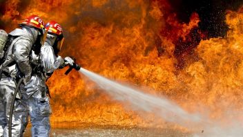 23 Kiosks At Kuala Tungkal Market Jambi Ludes Burns, Police Cause Of Fire