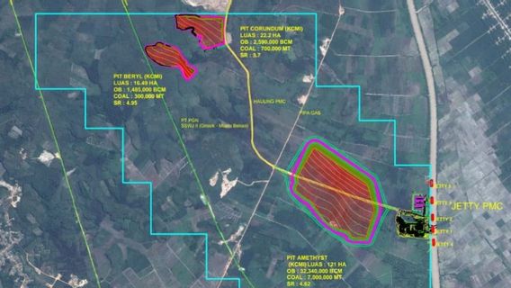 在南苏门答腊岛15000公顷的特许权中开始煤炭生产，该集团拥有的Hary Tanoe拥有的MNC Energy今年的目标是50万吨