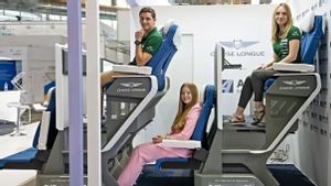 Kursi Bertingkat, Desain Baru Kursi Pesawat Dengan Ruang Kaki Luas