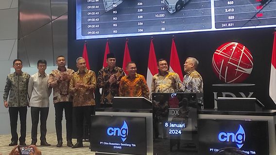 Resmi Melantai di Bursa, Harga Saham CGAS Dibuka Naik 24,85 Persen