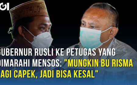 VIDEO: Gubernur Rusli Minta Petugas yang Dimarahi Mensos Risma untuk Memaafkan