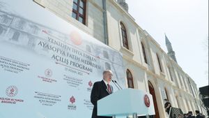 Usai Direnovasi, Madrasah Ikonik Hagia Sophia Diresmikan oleh Presiden Erdogan