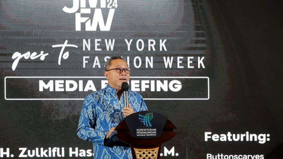 7 Merek Lokal Indonesia Bakal Tampil di New York, Mendag Zulhas: Kita Punya Keunggulan