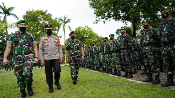 من المقرر أن يزور جوكوي كينداري ، وتم تنبيه 300 من أفراد TNI Polri