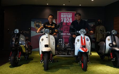 Scomadi Indonesia Turut Ambil Bagian dalam Acara Jakarta Mods Mayday 2024