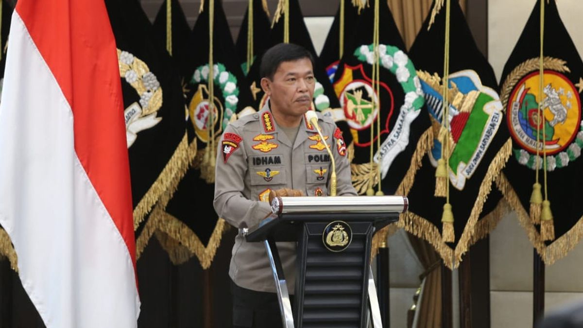 Général Idham Azis : J’invite Mes Collègues à Se Joindre à Eux Pour Soutenir Komjen Listyo Sigit à être Le Chef De La Police