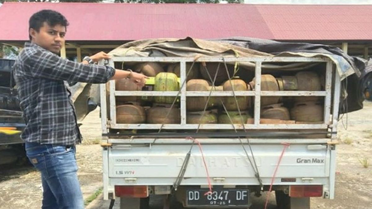200 Tabung Gas 3 Kg Diduga Tanpa Izin Penjualan di Konawe Disita Polisi
