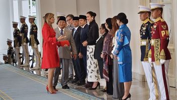 Prabowo Receives Queen Maxima's Visit From The Kingdom Of The Netherlands At The Palace