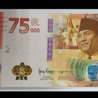 Kontroversi Uang Pecahan Rp75.000, Dituduh Bergambar Baju Adat China hingga Dijual Jutaan Rupiah