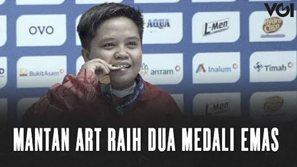 VIDEO: Mantan ART Raih Dua Medali Emas Para Bulu Tangkis di ASEAN Para Games 2022