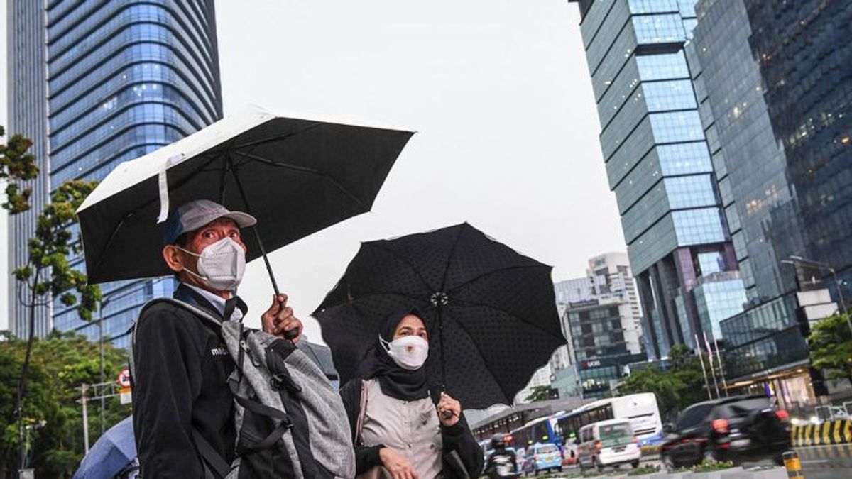 Weather August 5, Jakarta Is Raining Starting Monday Afternoon