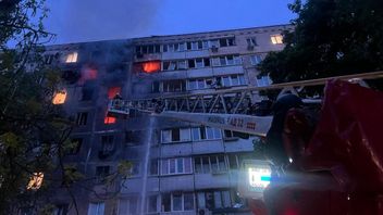 Ukraina-Rusia Saling Serang ke Ibu Kota