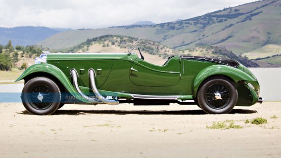 Lagonda LG45 Rapide yang Langka Siap Dilelang di Pebble Beach