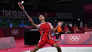 Defeated By Chen Long, Ginting Hopes To Win A Bronze Medal At The Olympics