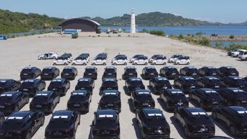 Pelindo Serves Delivery Of 200 Electric Car Units For The ASEAN 2023 Summit In Labuan Bajo