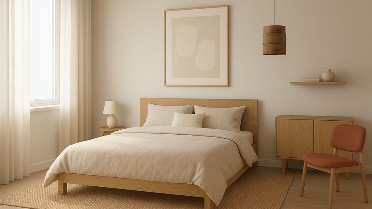 5 Inspirasi Dekorasi Kamar Tidur Japandi yang Fungsional dan Minimalis
