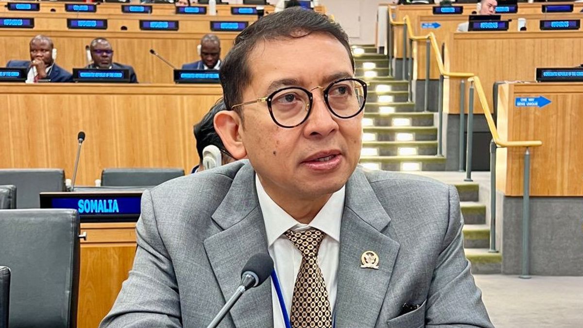 Fadli Zon critique les normes sur la double démocratie au Forum des Nations Unies sur le génocide de Gaza