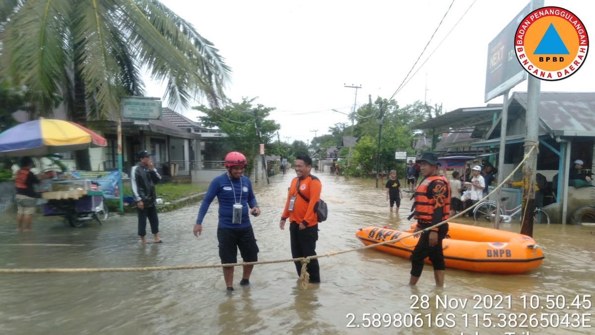 Empat Kecamatan di Hulu Sungai Tengah Kalsel Terendam Banjir