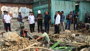 Pekerjaan Saluran Air Asal-asalan Hingga Rusak Pipa Air di Gambir, PAM Mengaku Rugi Besar