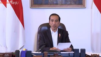 Jokowi Sur La Loi Sur La Création D’emplois: Wong Qui Nous A Proposé Et A été Approuvé, Période Pour émettre Un Perppu?