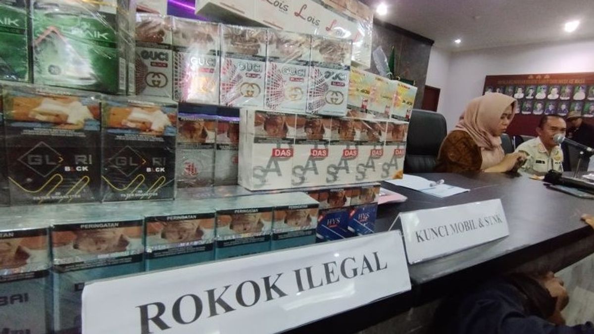 Kejari Garut Proses Hukum Distributor Cigarette Illegal Yang Rugikan Negara Hampir Half Miliar