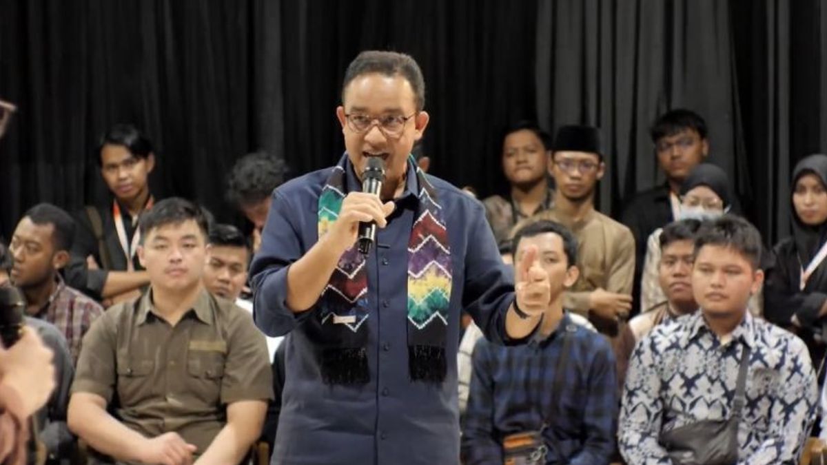 Anies Doesn't Want To Comment On The Governors Of Jakarta Will Be Appointed By The President In The Draft Of The DKJ Bill