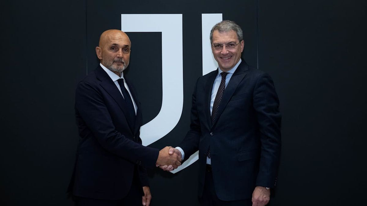 Resmi, Luciano Spalletti Jadi Pelatih Juventus Hingga Akhir Musim