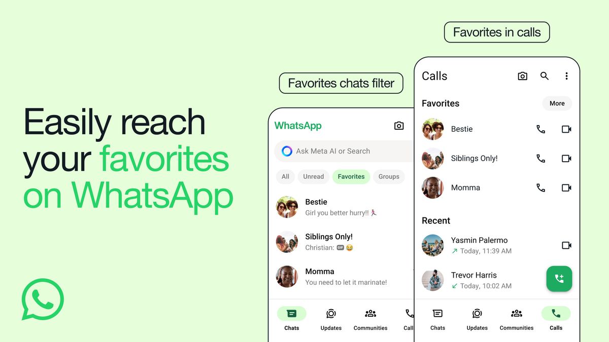 Meta Presents New Favorite Filter On WhatsApp Call Tab, Check Now!