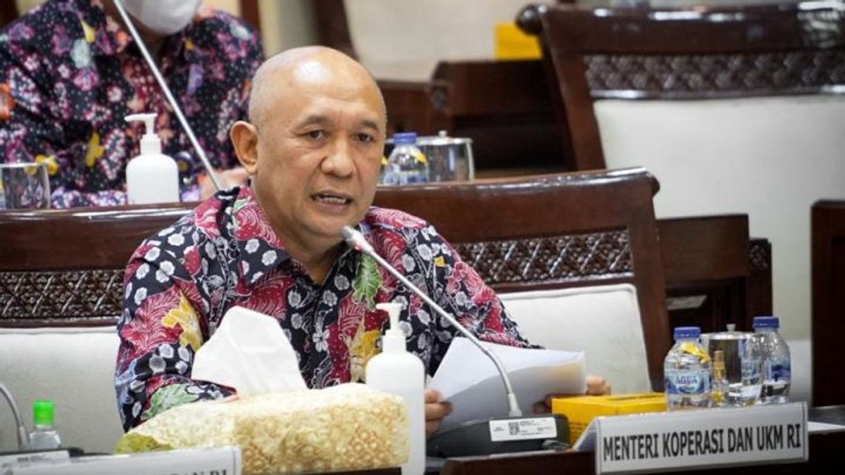 Cooperatives Will Enter OJK Supervision In The PPSK Bill, Menkop Teten Asks For Special Participation
