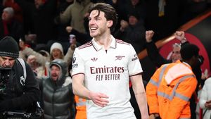 Declan Rice Menangkan Arsenal, Bournemouth Kecewa Wasit