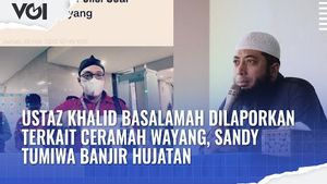 VIDEO: Ustaz Khalid Basalamah Dilaporkan Terkait Ceramah Wayang, Sandy Tumiwa Banjir Hujatan