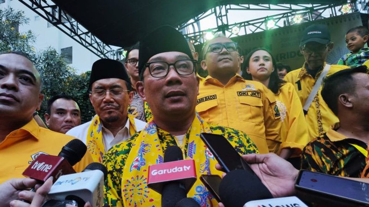 Ridwan Kamil Proposes A Budget Of IDR 100-200 Million Per RW For Development In Jakarta