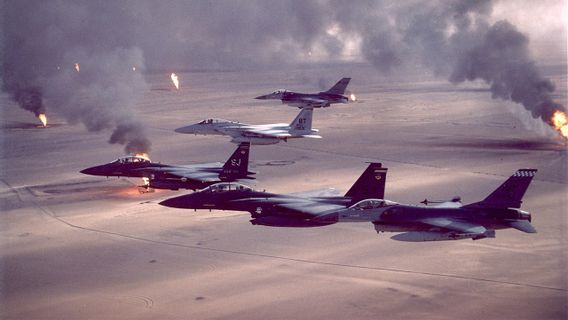 歴史の中で1月17日:砂漠の嵐作戦はイラク軍を平らにする 