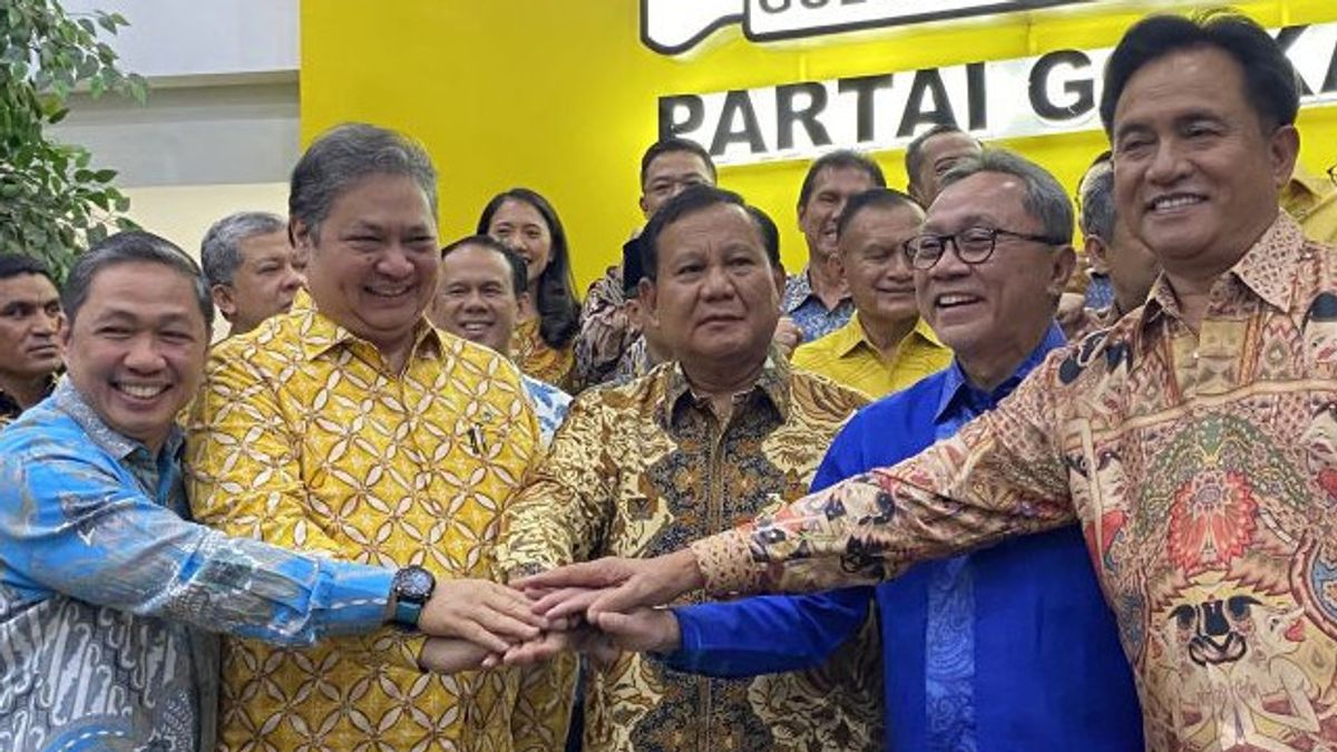 Airlangga Gives Leaks, One More Party Joins The Prabowo Coalition