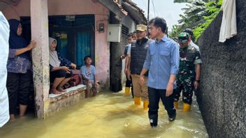 Reviewing the Karawang Flood, Vice President Gibran asks for priority for the health of the people