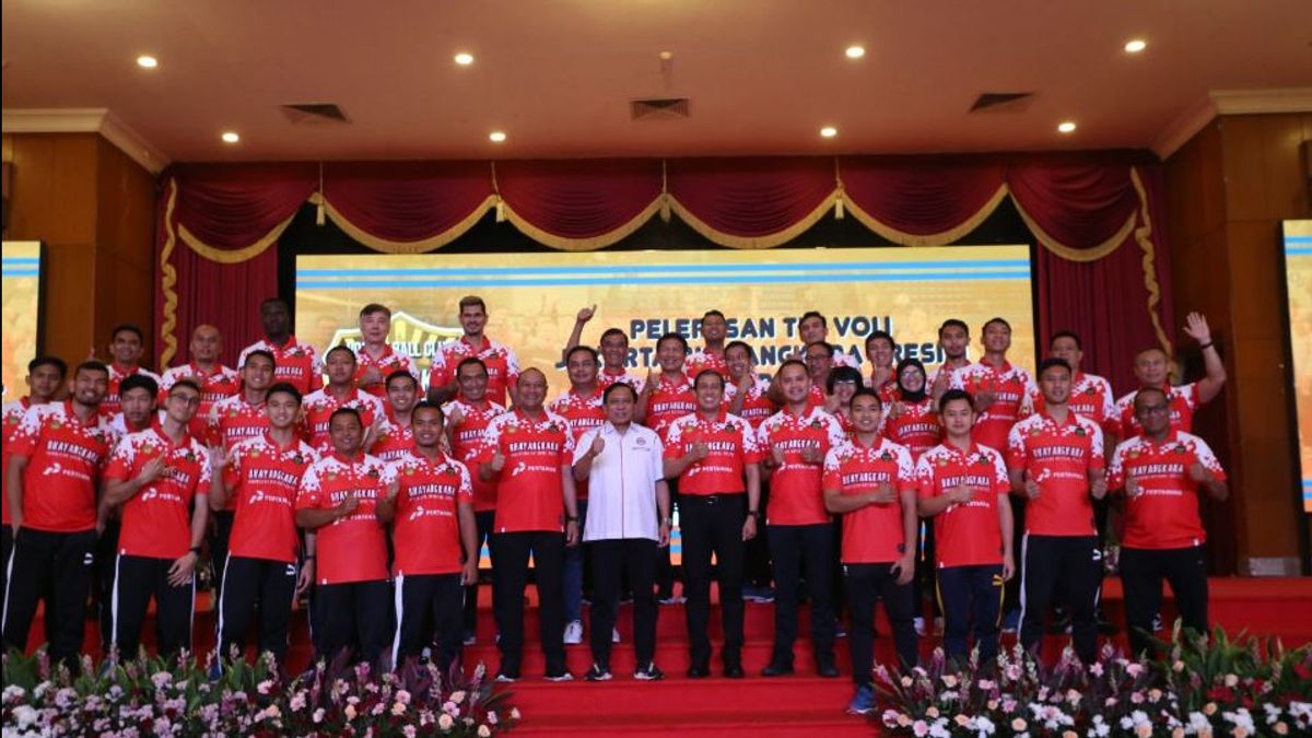 Jakarta Bhayangkara Precision Volleyball Team Brings Optimism To AVC 2023 In Bahrain