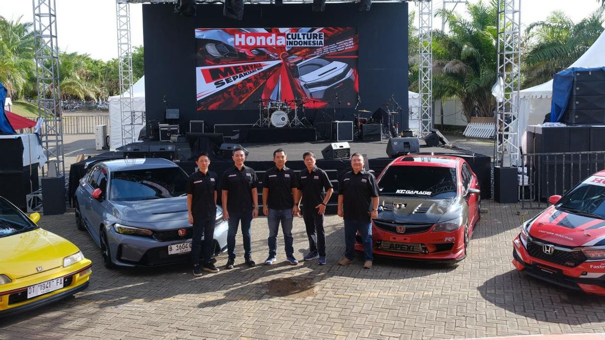 Honda Culture Indonesia succès à Makassar, animé par 27 communautés et voitures modifiées