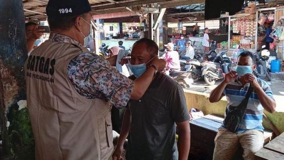 OKI Sumsel Entre Dans La Zone Jaune De La Propagation Du COVID-19, Sidak Prokes Dans Des Endroits Bondés Encore Menés