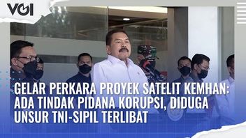 VIDEO: Allegedly TNI-Civil Elements Involved In The Ministry Of Defense Satellite Project, Attorney General: Immediately Name The Suspect