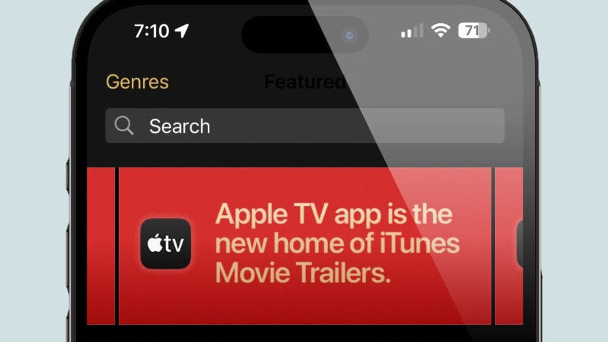 Apple Stops Movie Trailers ITunes Apps For IOS