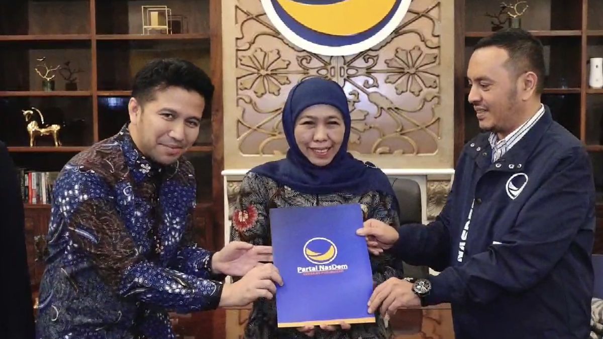 Officially Carrying Khofifah-Emil In The East Java Gubernatorial Election, NasDem: A Couple Who Don't Hang Out