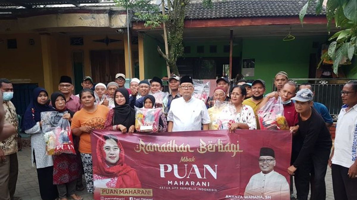 Puan Maharani Bergerak di Tangerang Raya, Berbagi Ramadan dengan Bagi-bagi Paket Sembako