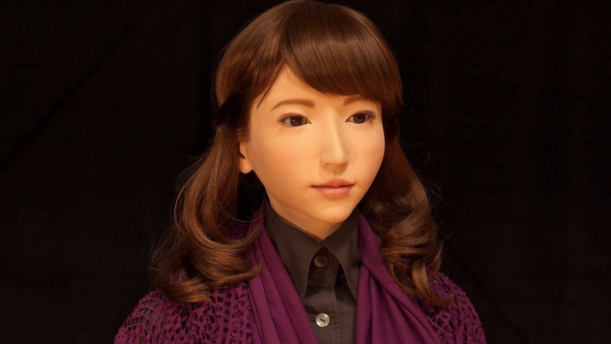 Anti Galau! Manusia Kini Bisa Tertawa Bersama Robot Android Asal Jepang Ini