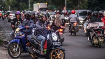 1,599 دراجة نارية في جاكرتا تم إصدار التذاكر بسبب اتجاه المعارضين