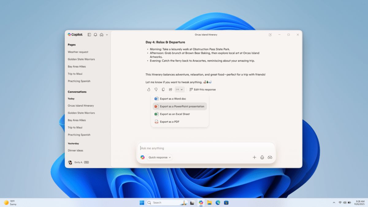 Copilot Kini Dapat Buat Dokumen dan Terhubung ke Gmail