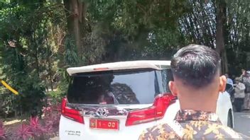 Prabowo Leaves Hambalang Amid The Briefing Of Candidates For Deputy Ministers