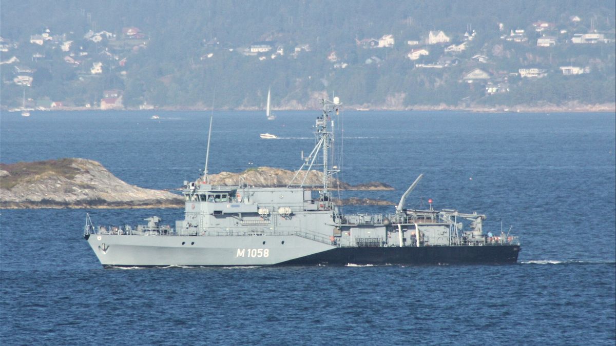    Jerman Kerahkan Kapal Penyapu Ranjau Fulda ke Laut Mediterania