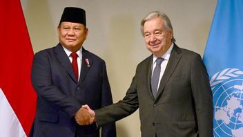 Meeting The Secretary General Of The United Nations, Prabowo Expresses Support For Peace Immediately In The Palestinian Crisis