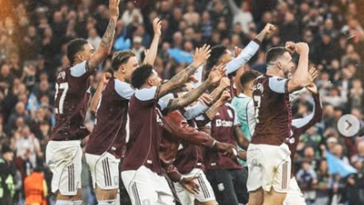 Menang Besar, Aston Villa ke final Liga Europa Usai Tumbangkan Nottingham