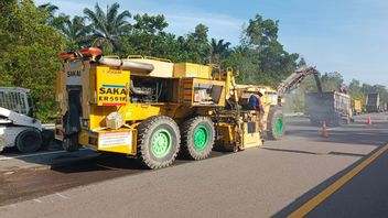 Pemeliharaan di Tol Pekanbaru–Dumai Ditargetkan Selesai Sebelum Lebaran 2026